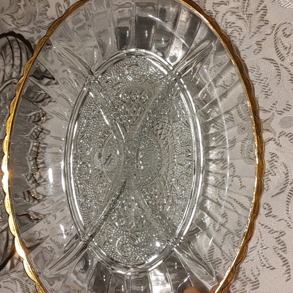 3/$50. 2 Pasabahce Turkish Condiment Trays - Picture 2 of 8